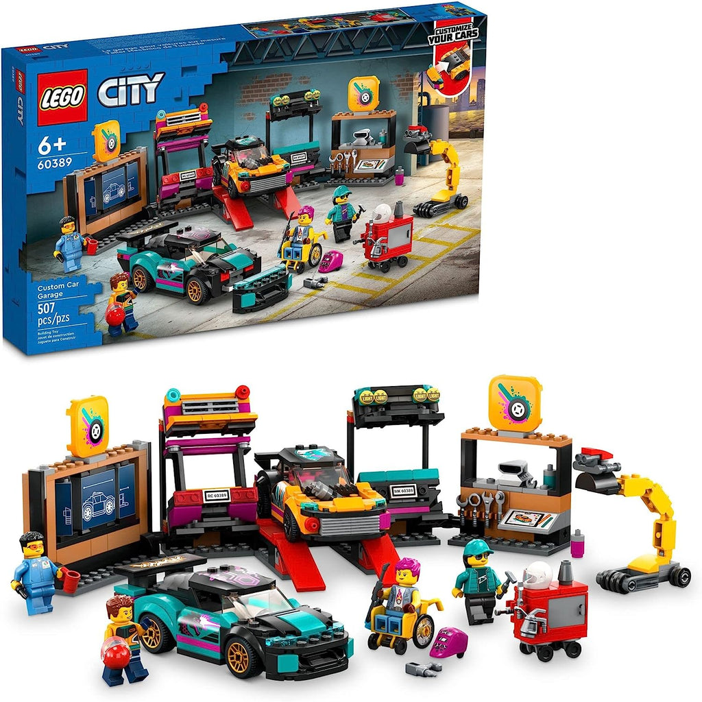 60389 LEGO City: Custom Car Garage product image 1, provided for visual reference and product detail review