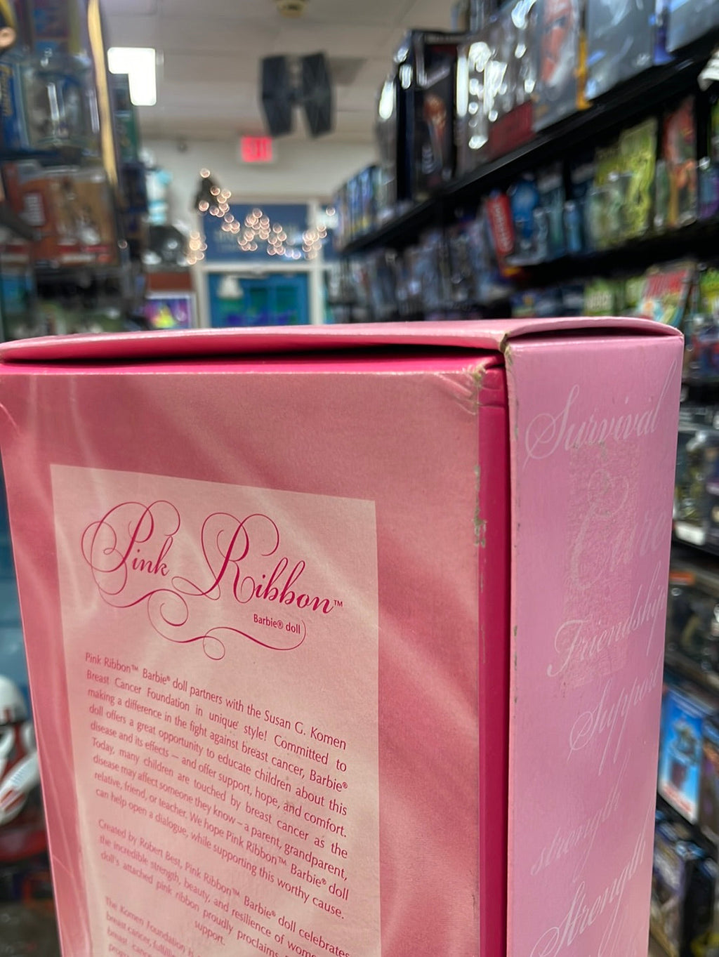 Pink Ribbon Barbie J0932 (Mattel, Vintage Barbie) product image 7, provided for visual reference and product detail review