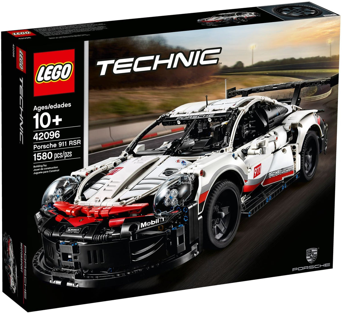 42096 LEGO Porsche 911 RSR Technic (Retired) (New Sealed) product image 3, provided for visual reference and product detail