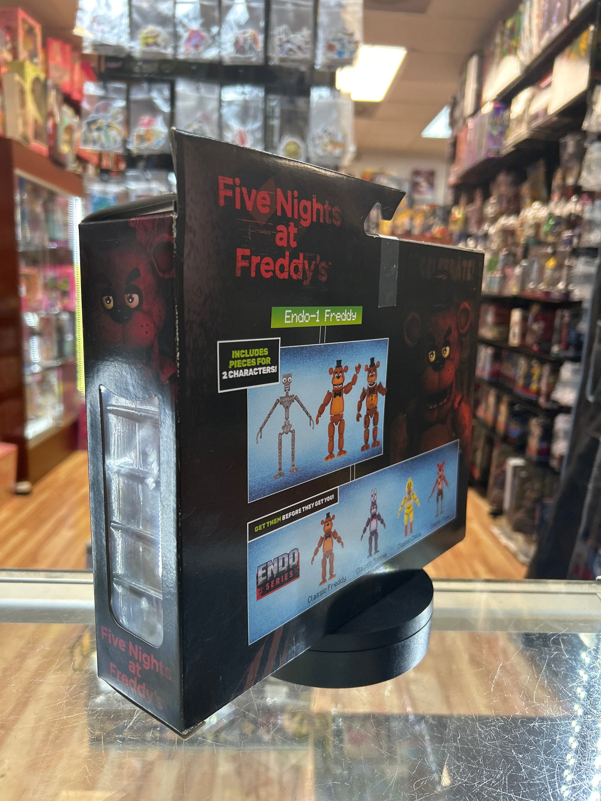 Classic & Withered Freddy (Five Nights at Freddy, Jazwares) *SEALED* product image 5, provided for visual reference and