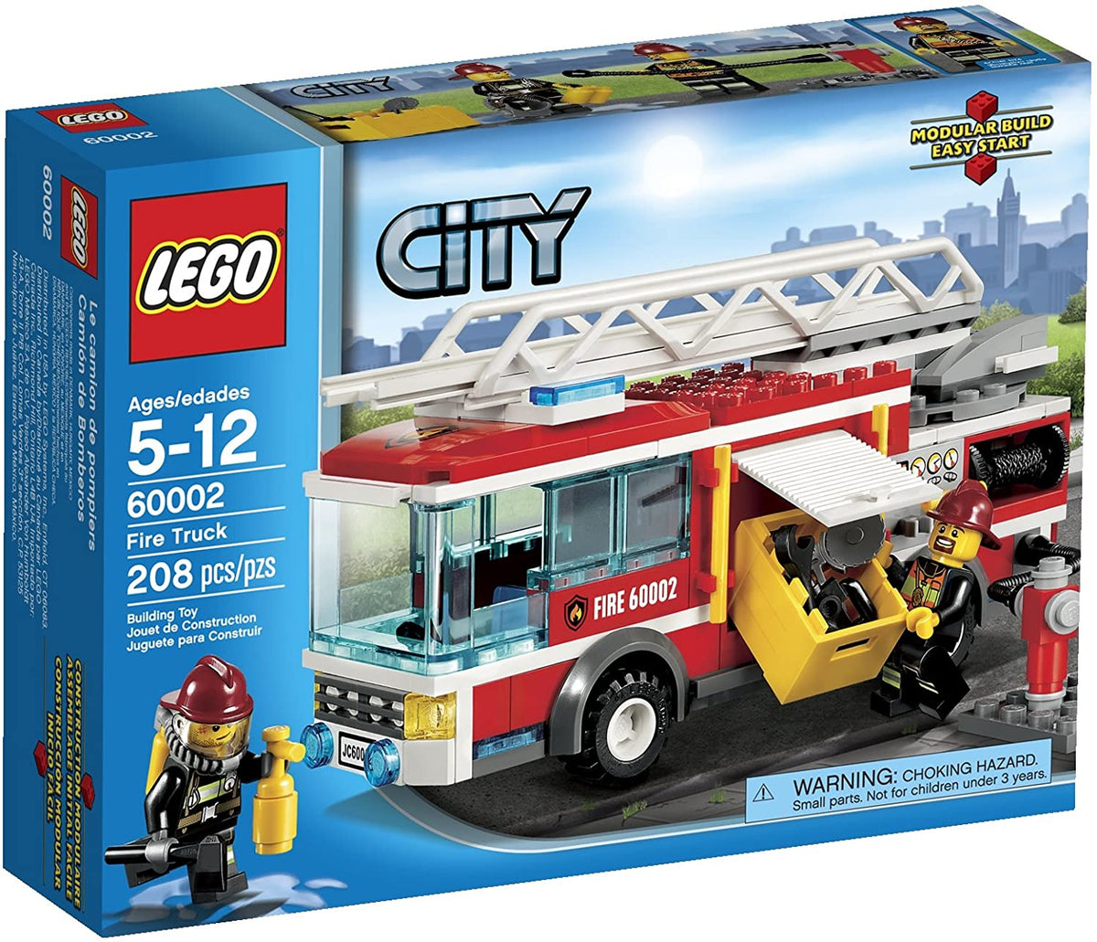 60002 City Fire Truck (Retired) (New Sealed) product image 1, provided for visual reference and product detail review
