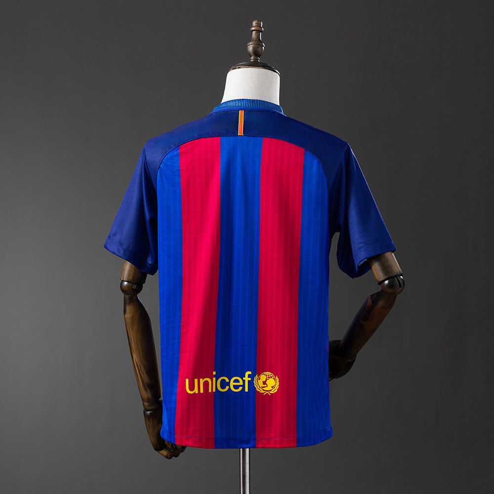 Barcelona Jersey 2016/17 Home Retro Football Kit product image 2