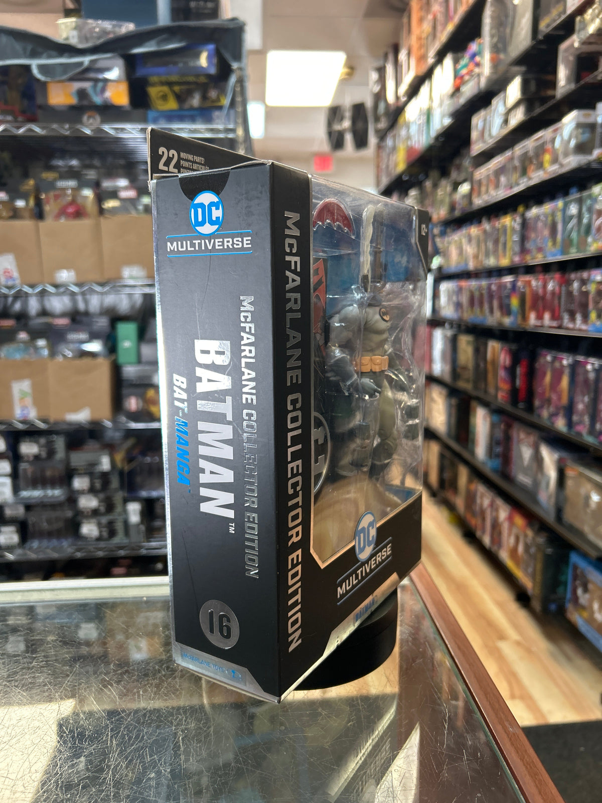 Manga Batman -Collectors Edition- (DC Multiverse, McFarlane) **SEALED** product image 2, provided for visual reference and