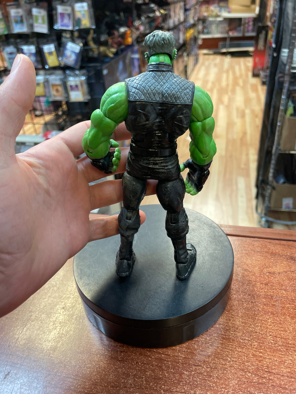 The Hulkling (Marvel Legends Young Avengers, Hasbro) INCOMPLETE product image 4, provided for visual reference and product