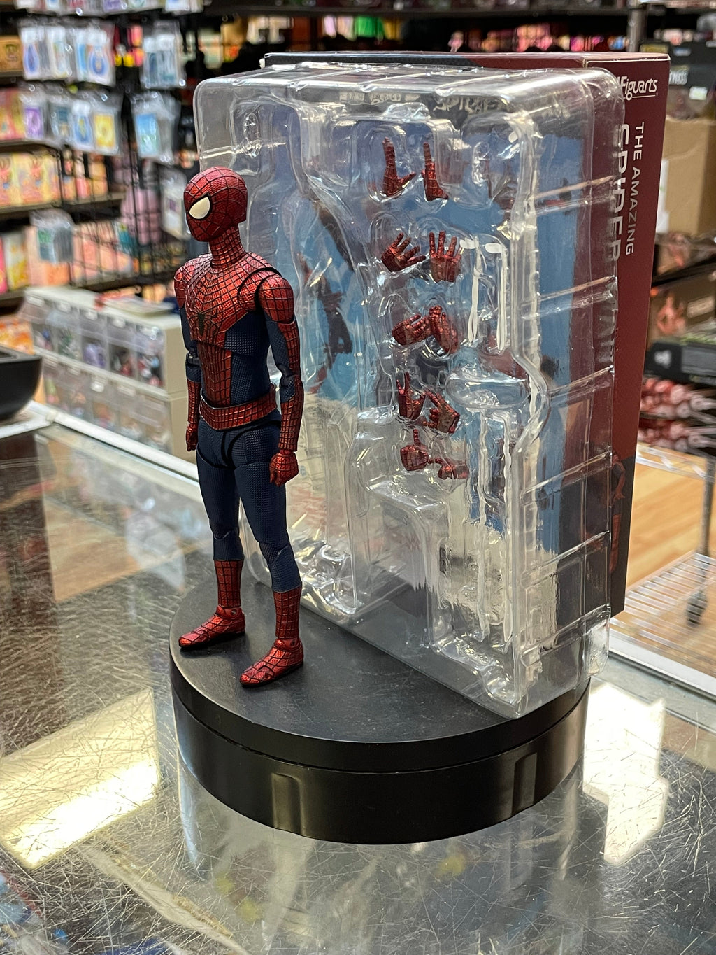 Andrew Garfield Spider-Man (Bandai Tamashii Nations, Marvel) COMPLETE product image 2, provided for visual reference and