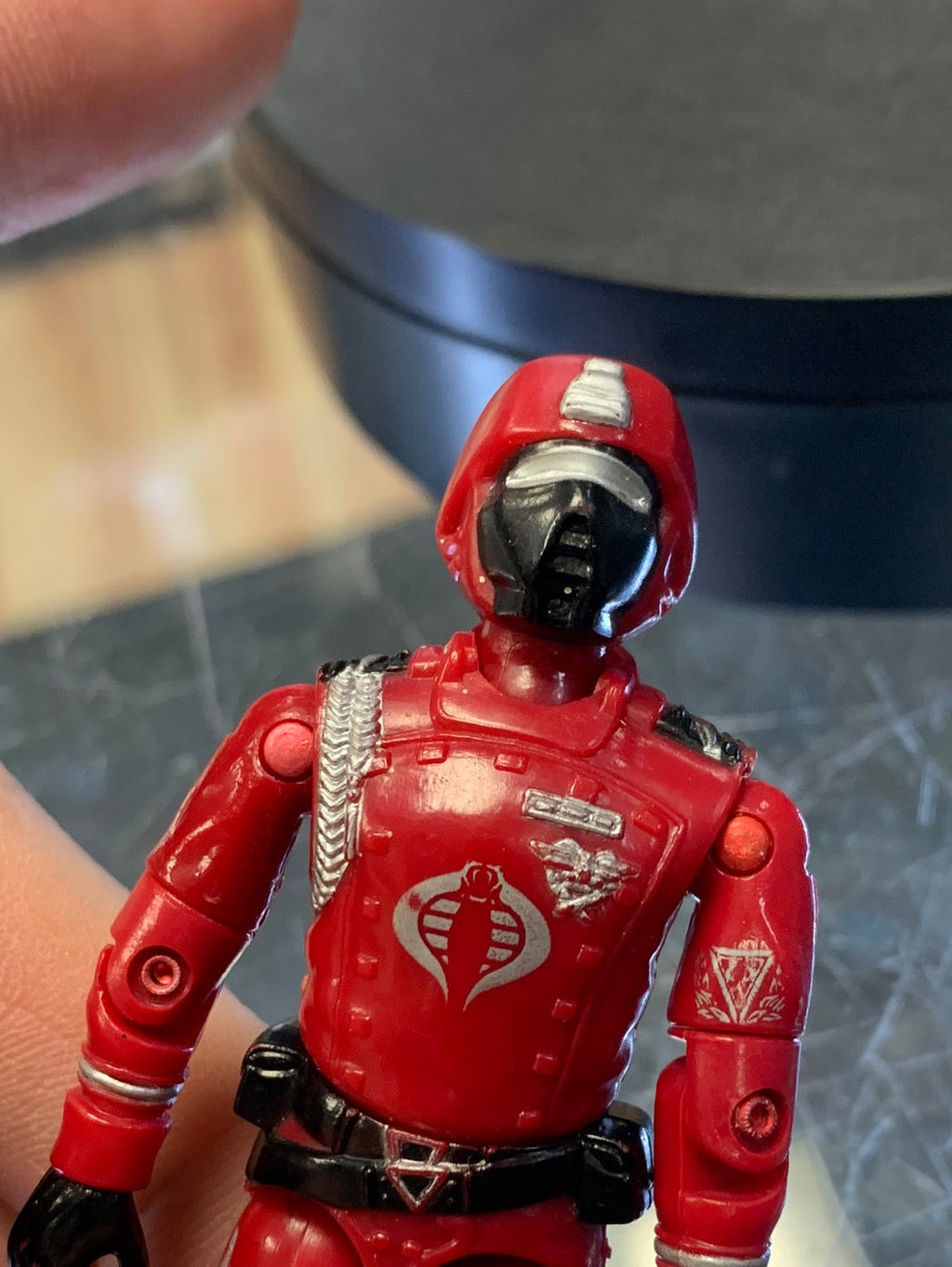 Crimson Guard 8384 (Vintage GI Joe, Hasbro) Complete product image 11, provided for visual reference and product detail