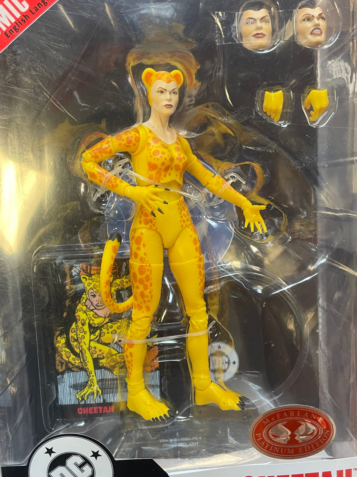 Cheetah Page Punchers (McFarlane Toys, DC Direct) SEALED product image 8, provided for visual reference and product detail