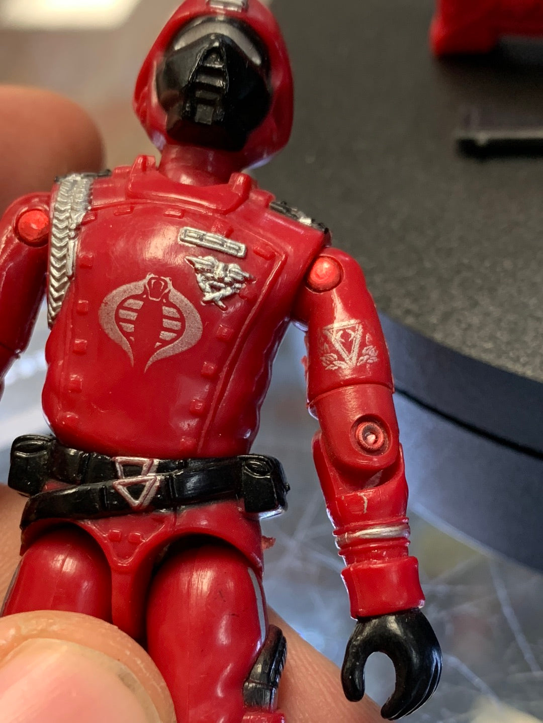 Crimson Guard 8456 (Vintage GI Joe, Hasbro) Complete product image 10, provided for visual reference and product detail