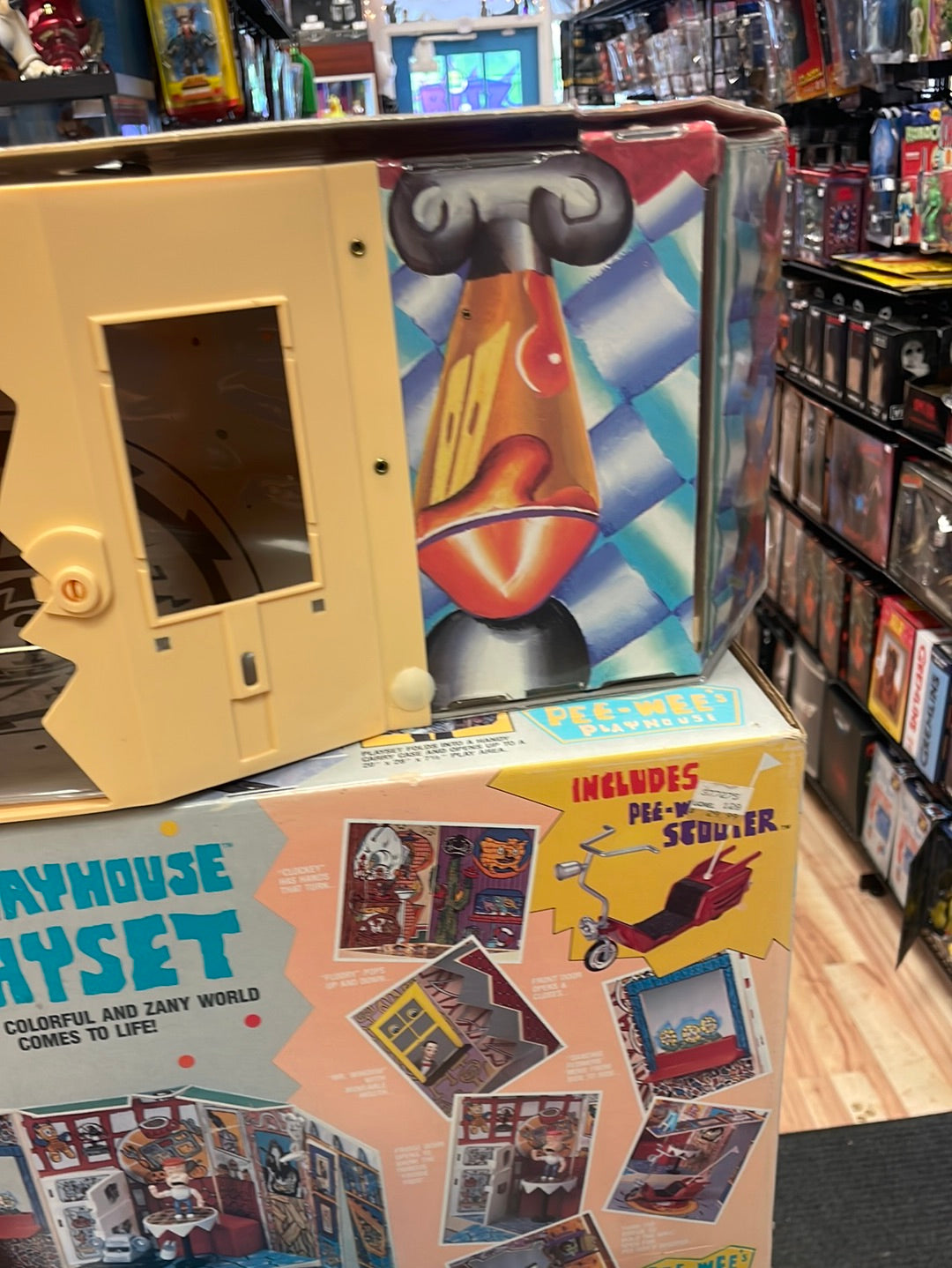 Pee Wee’s Playhouse (Matchbox, Vintage Pee Wee Herman) Unused Contents product image 9, provided for visual reference and