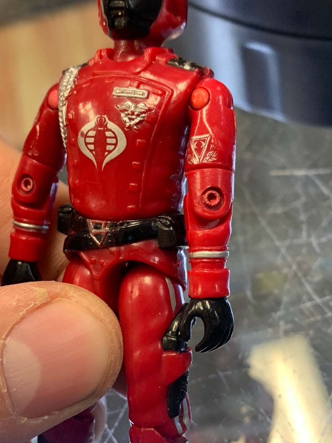 Crimson Guard 8384 (Vintage GI Joe, Hasbro) Complete product image 9, provided for visual reference and product detail review