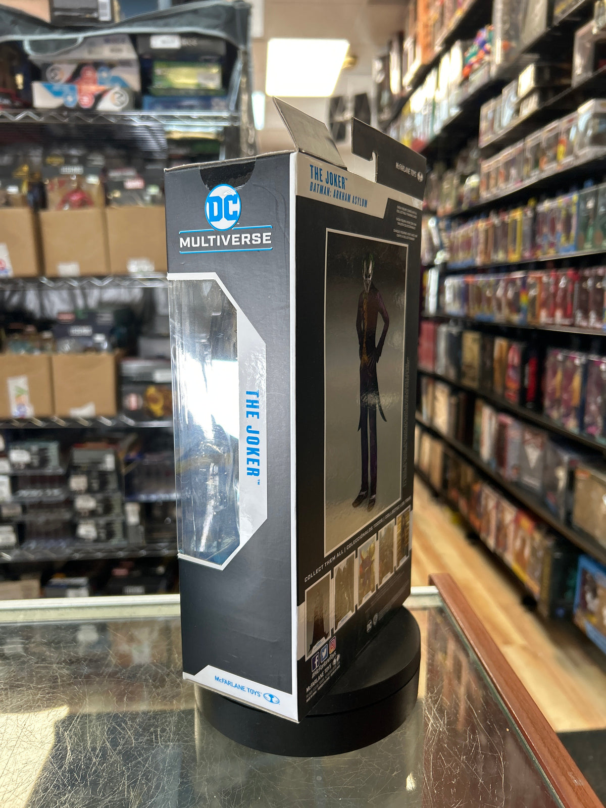 Arkham Asylum Joker (DC Multiverse, McFarlane) **SEALED** product image 5, provided for visual reference and product detail
