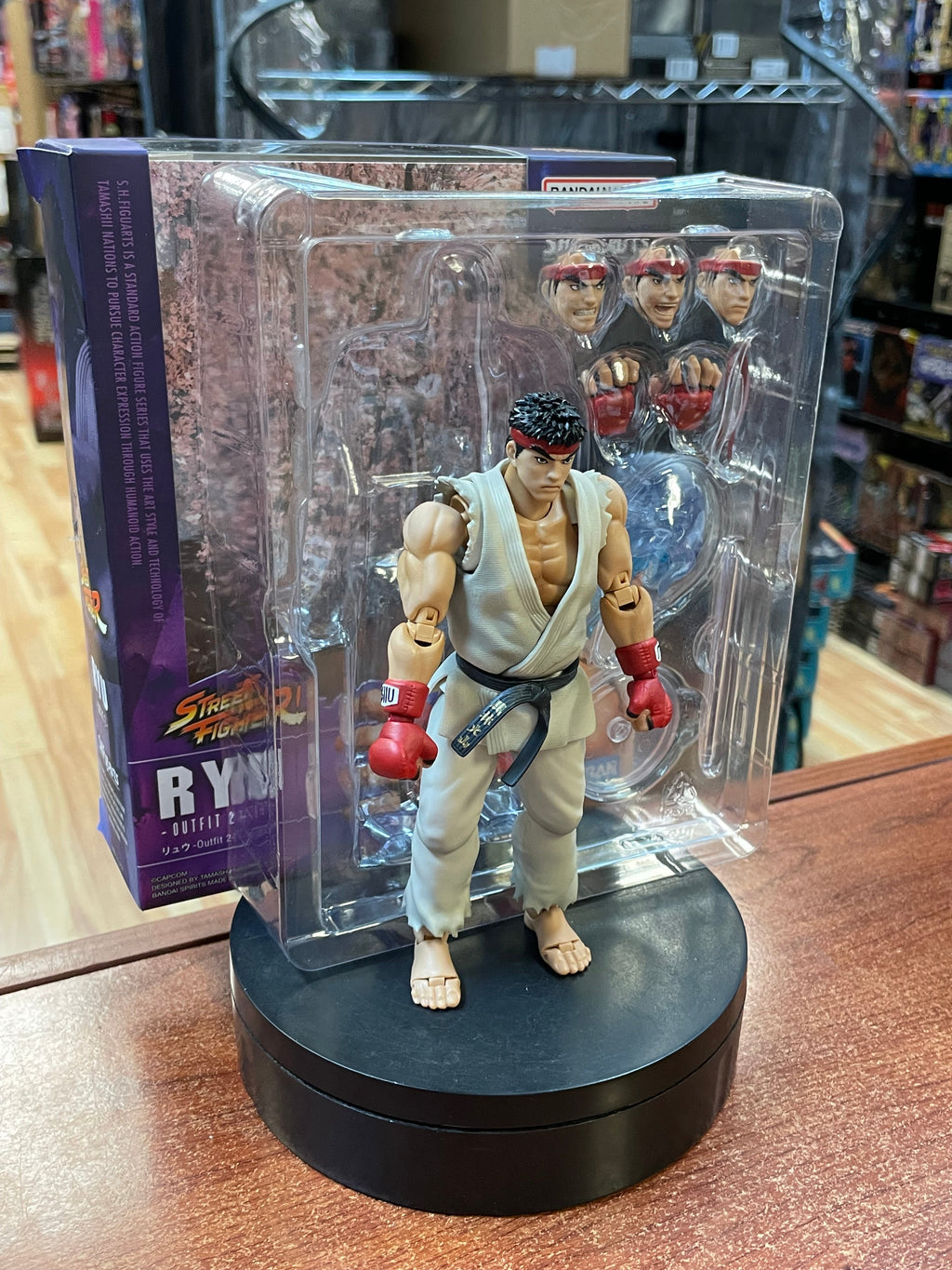 Ryu Outfit 2 (Street Fighter, Bandai SH Figuarts) COMPLETE product image 2, provided for visual reference and product detail