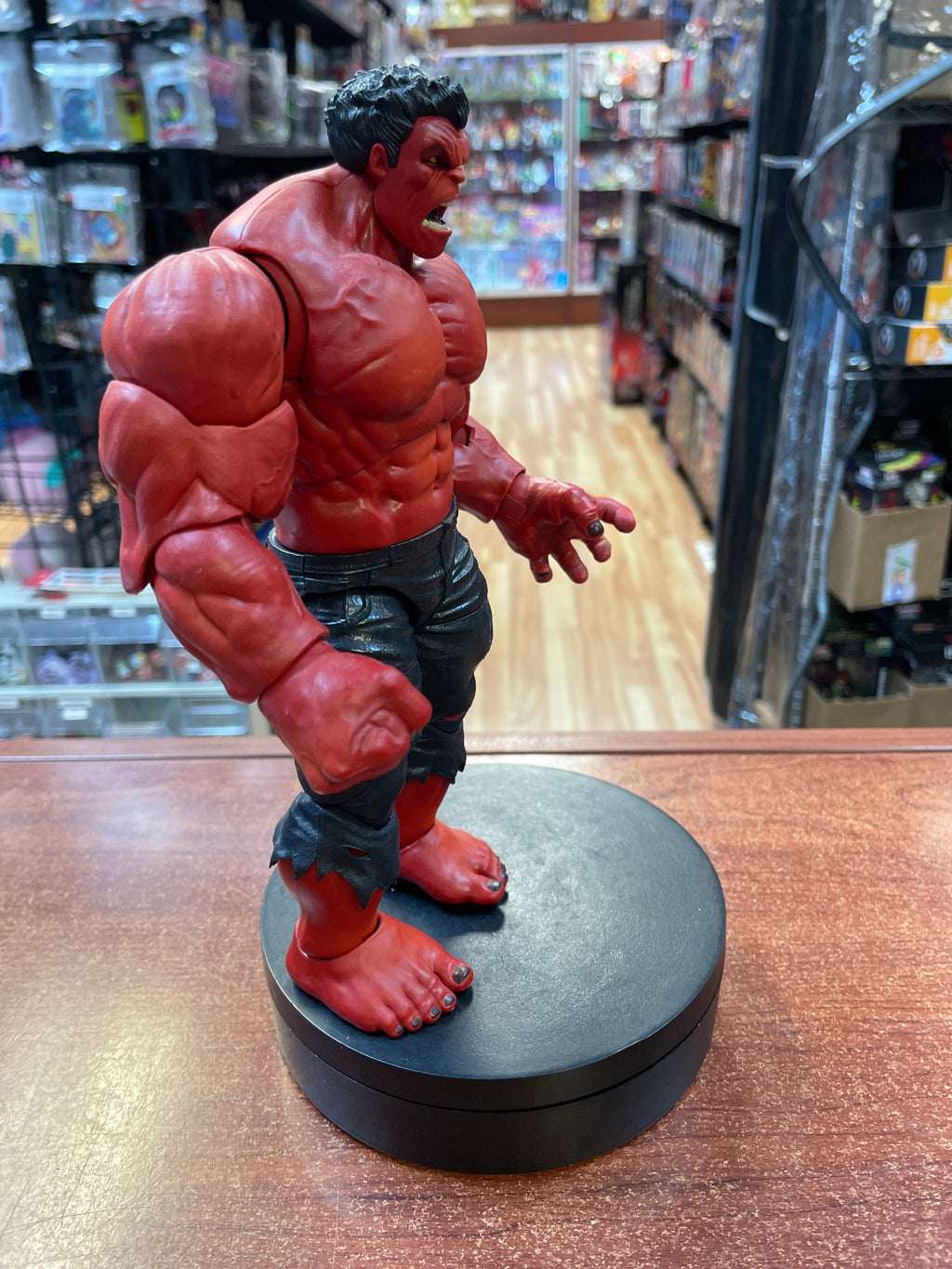 Red Hulk -DELUXE- (Marvel Legends, Hasbro) product image 3, provided for visual reference and product detail review