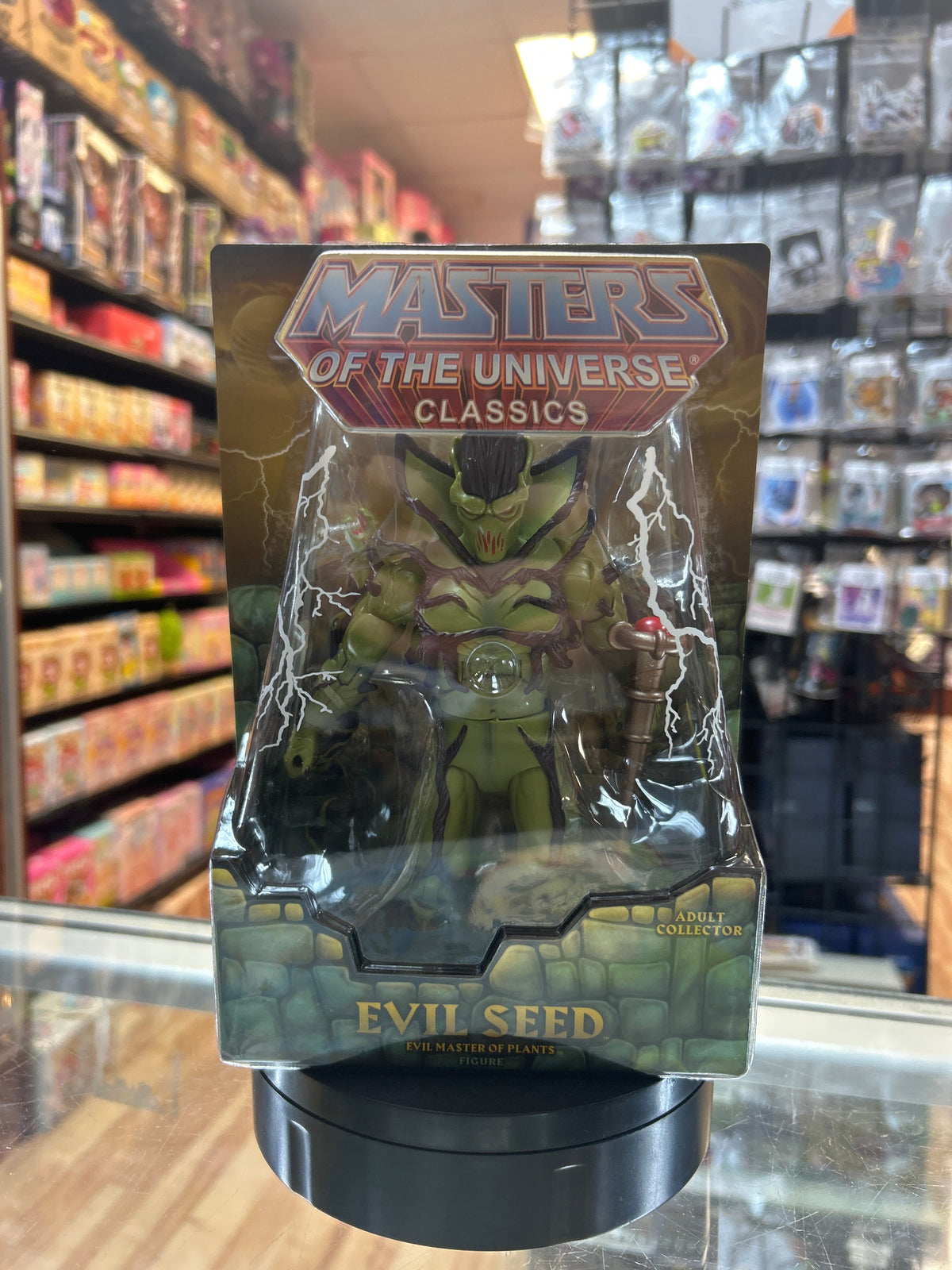 Evil Seed (Mattel, Classics, MOTU) **SEALED** product image 1, provided for visual reference and product detail review