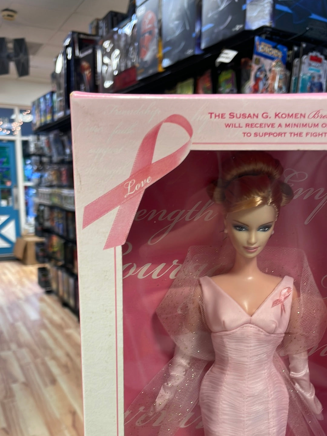 Pink Ribbon Barbie J0932 (Mattel, Vintage Barbie) product image 2, provided for visual reference and product detail review