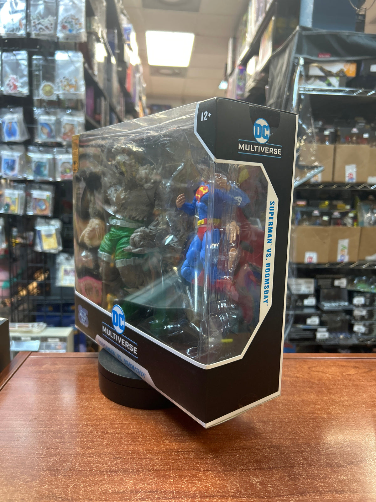 Superman vs Doomsday (DC Multiverse, McFarlane) **SEALED** product image 6, provided for visual reference and product detail