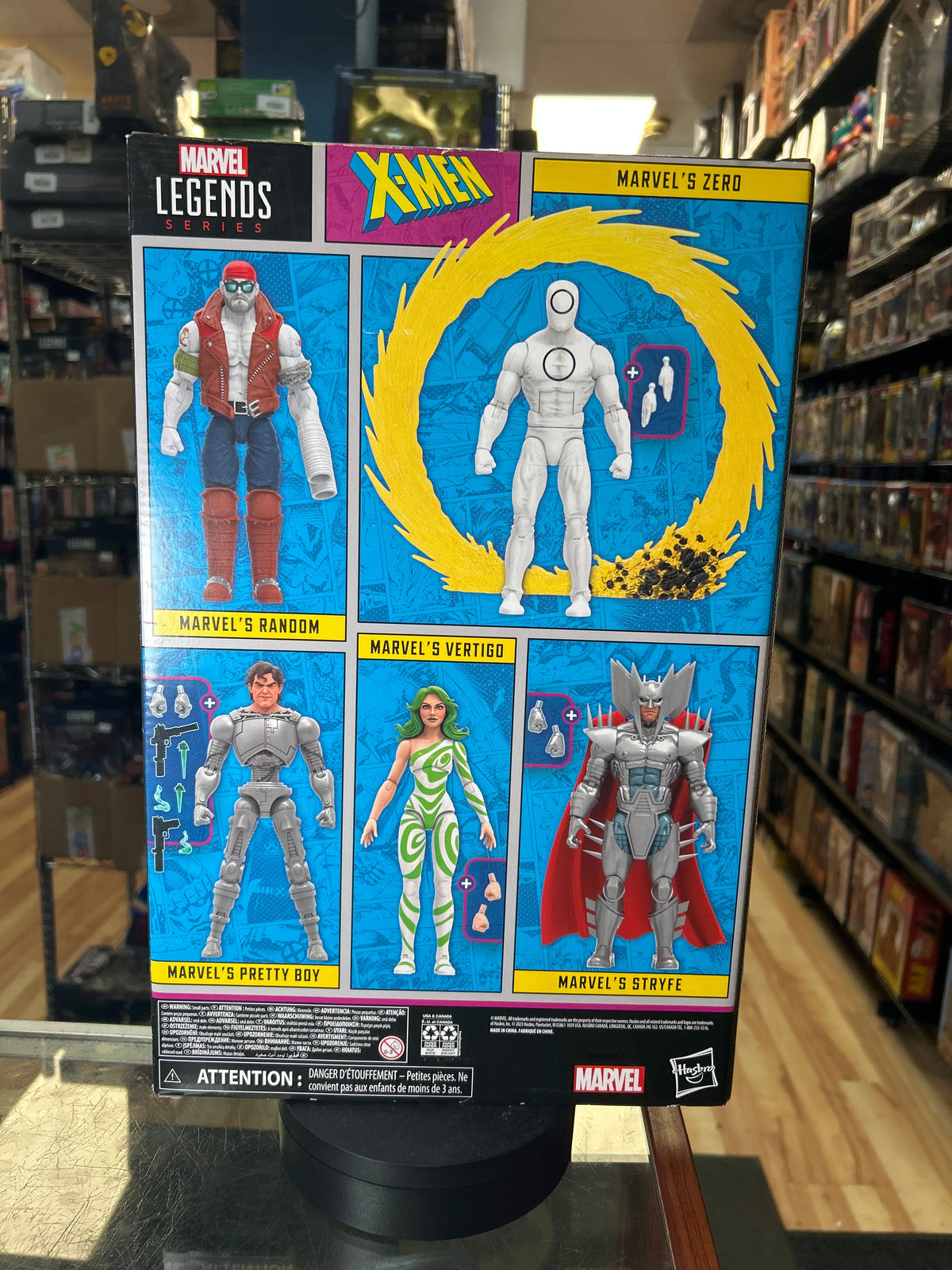 Villains 5 Pack (Marvel Legends, Hasbro) **SEALED** product image 3, provided for visual reference and product detail review