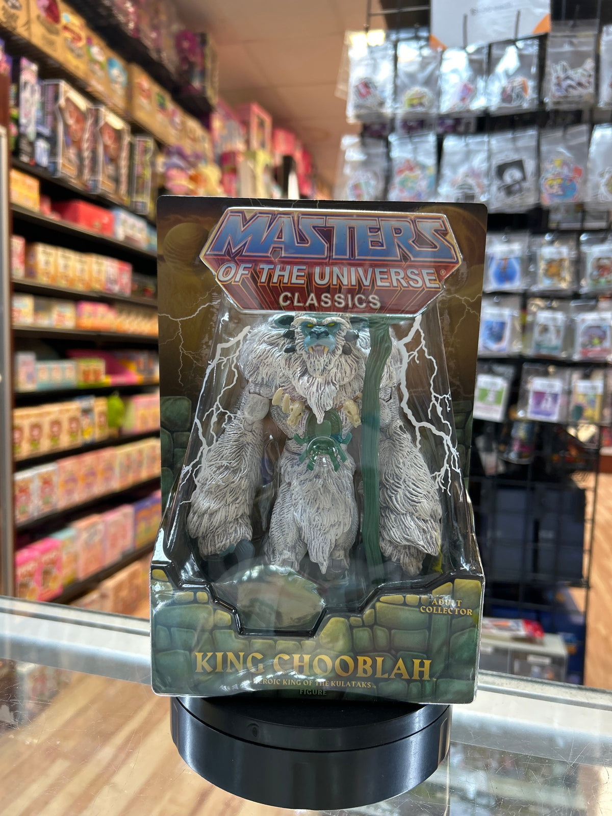 King Chooblah (Mattel, Classics, MOTU) **SEALED** product image 1, provided for visual reference and product detail review