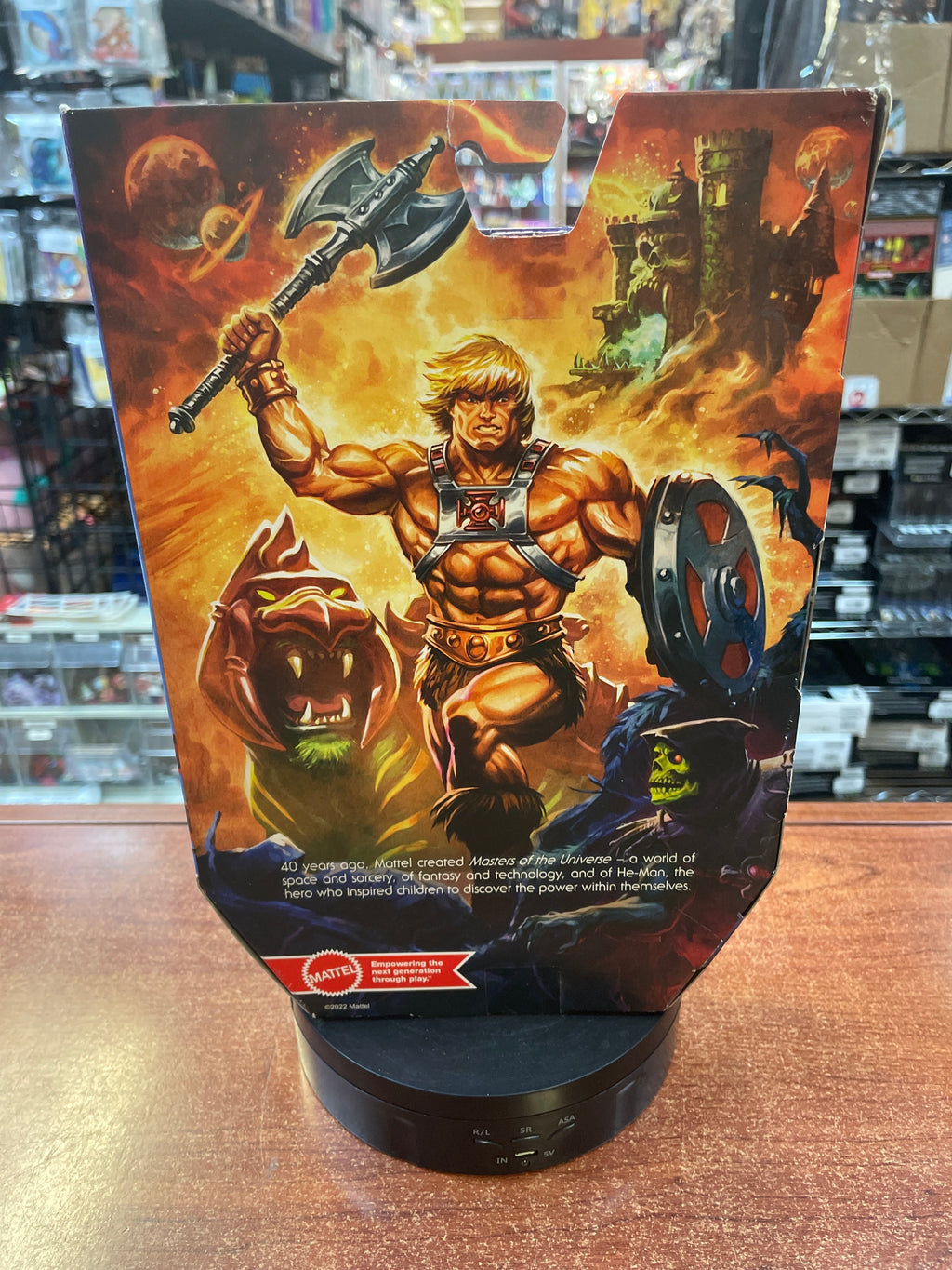 Heman -40th Anniversary- (MOUT Masterverse, Mattel) **SEALED** product image 2, provided for visual reference and product