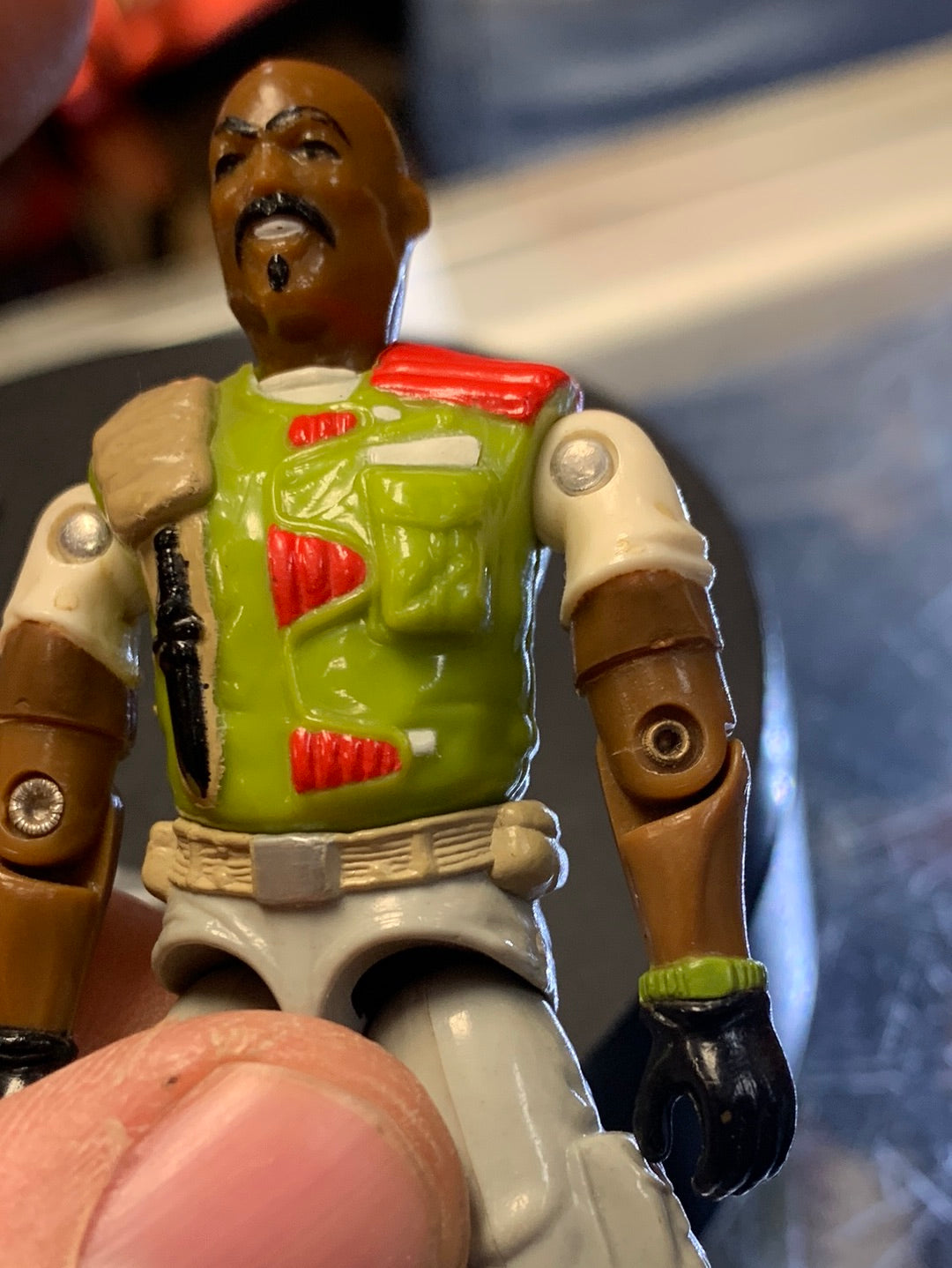 Roadblock v2 8411 (Vintage GI Joe, Hasbro) Complete product image 8, provided for visual reference and product detail review