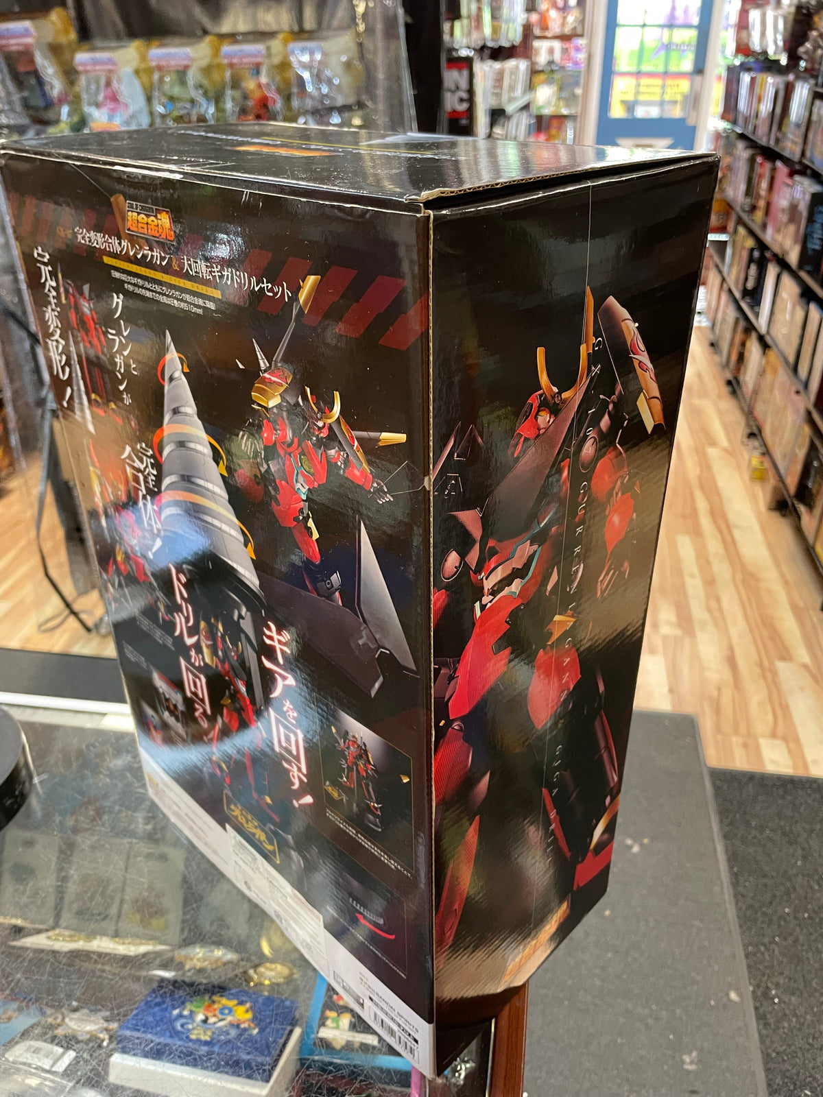 Gurren Lagann & Giga Drill GX-107 Soul Chogokin (Bandai Tamashii Nations) COMPLETE product image 15, provided for visual