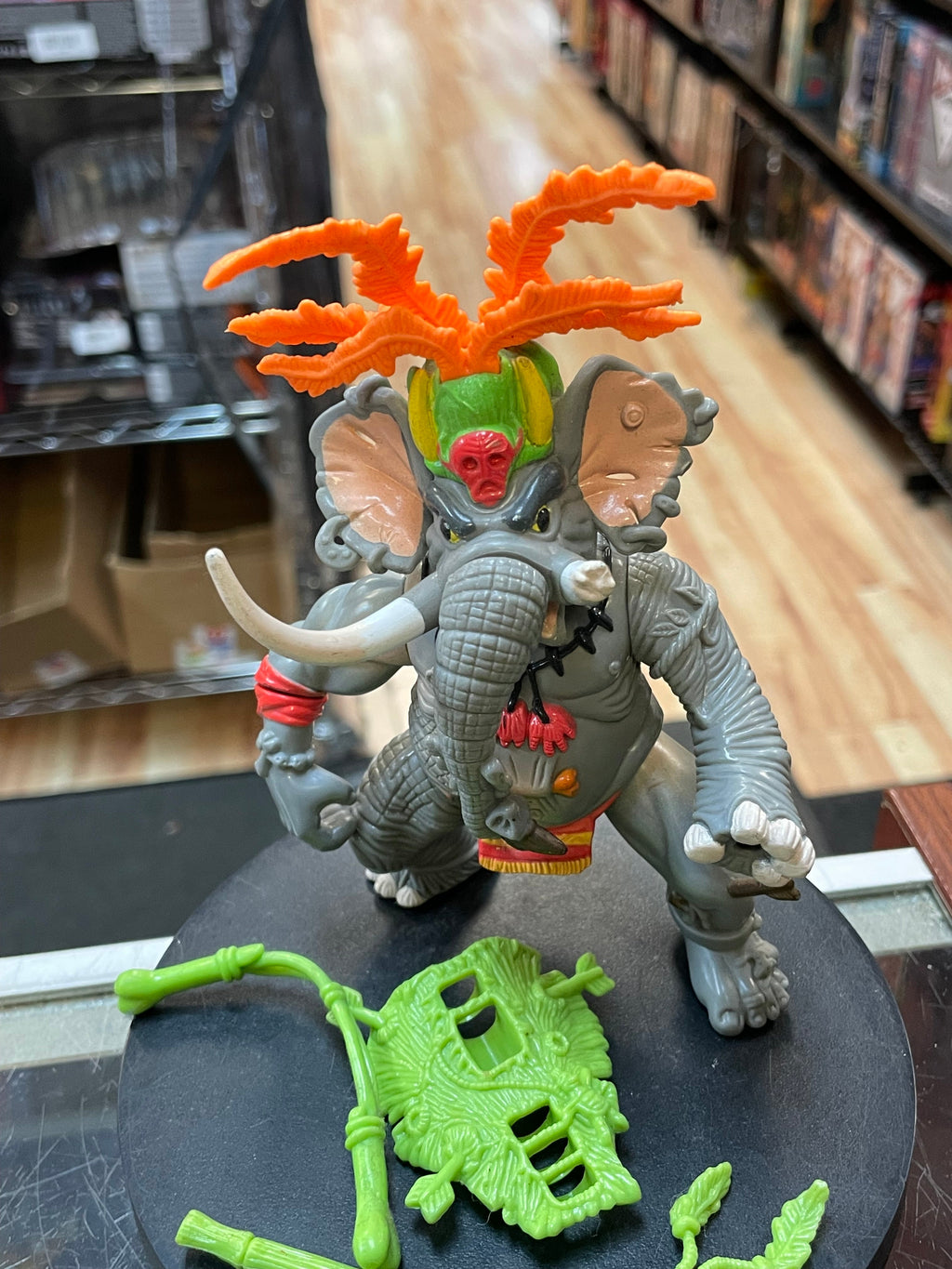 Doctor El 2459 (TMNT Ninja Turtles, Playmates) **INCOMPLETE** product image 5, provided for visual reference and product