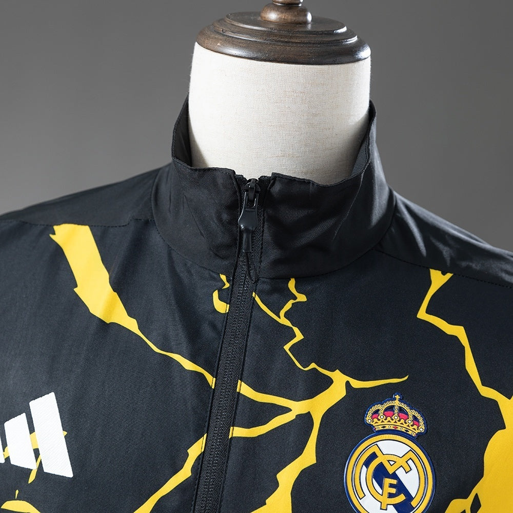 Real Madrid Windbreaker 2025-26 Football Soccer Jacket product image 9