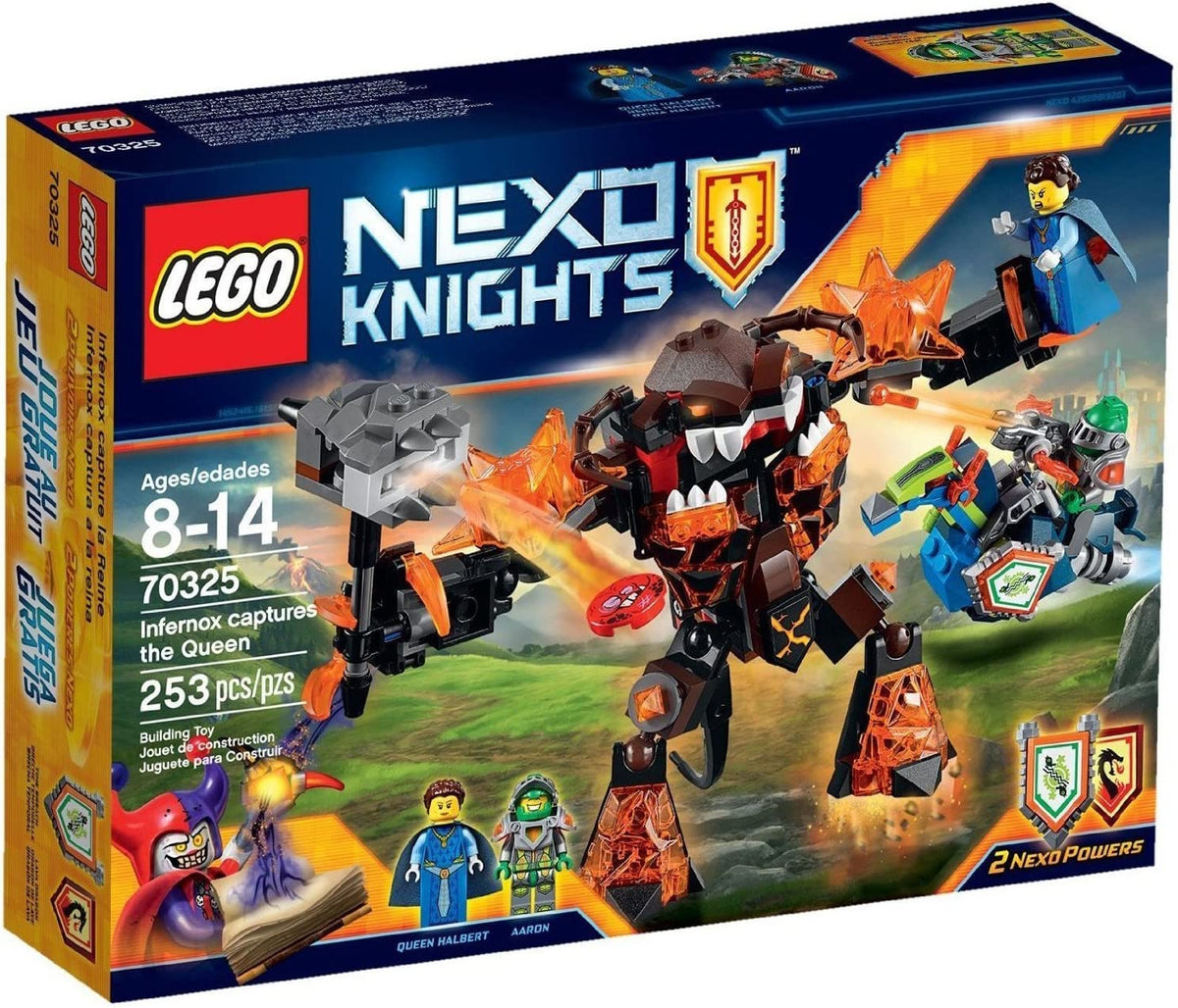 70325 NEXO KNIGHTS Infernox Captures the Queen (Retired) (New Sealed) product image 1, provided for visual reference and