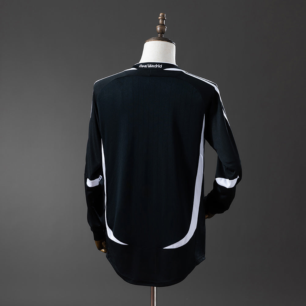Real Madrid Jersey 2006/07 Third Retro Football Kit Long product image 2