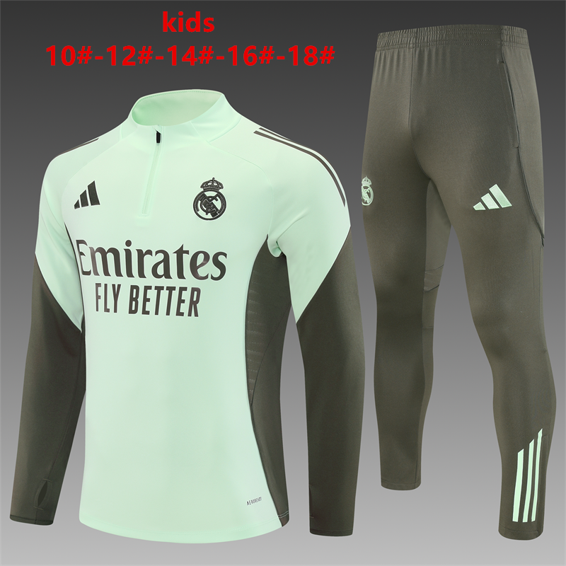 Kids Real Madrid Training Tracksuits 25/26 Football Kit product image 1