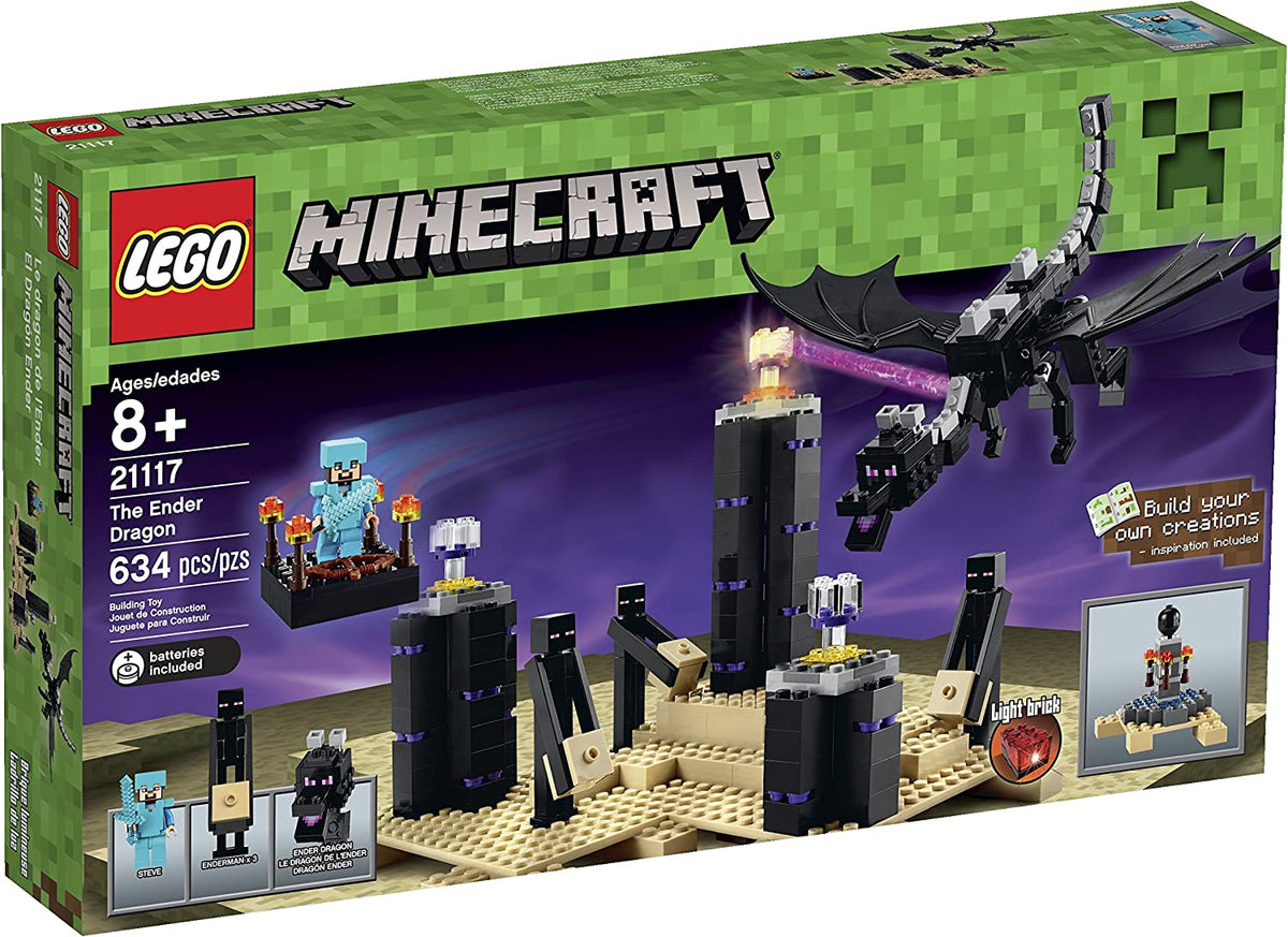 21117 Minecraft The Ender Dragon (Retired) (New Sealed) product image 1, provided for visual reference and product detail