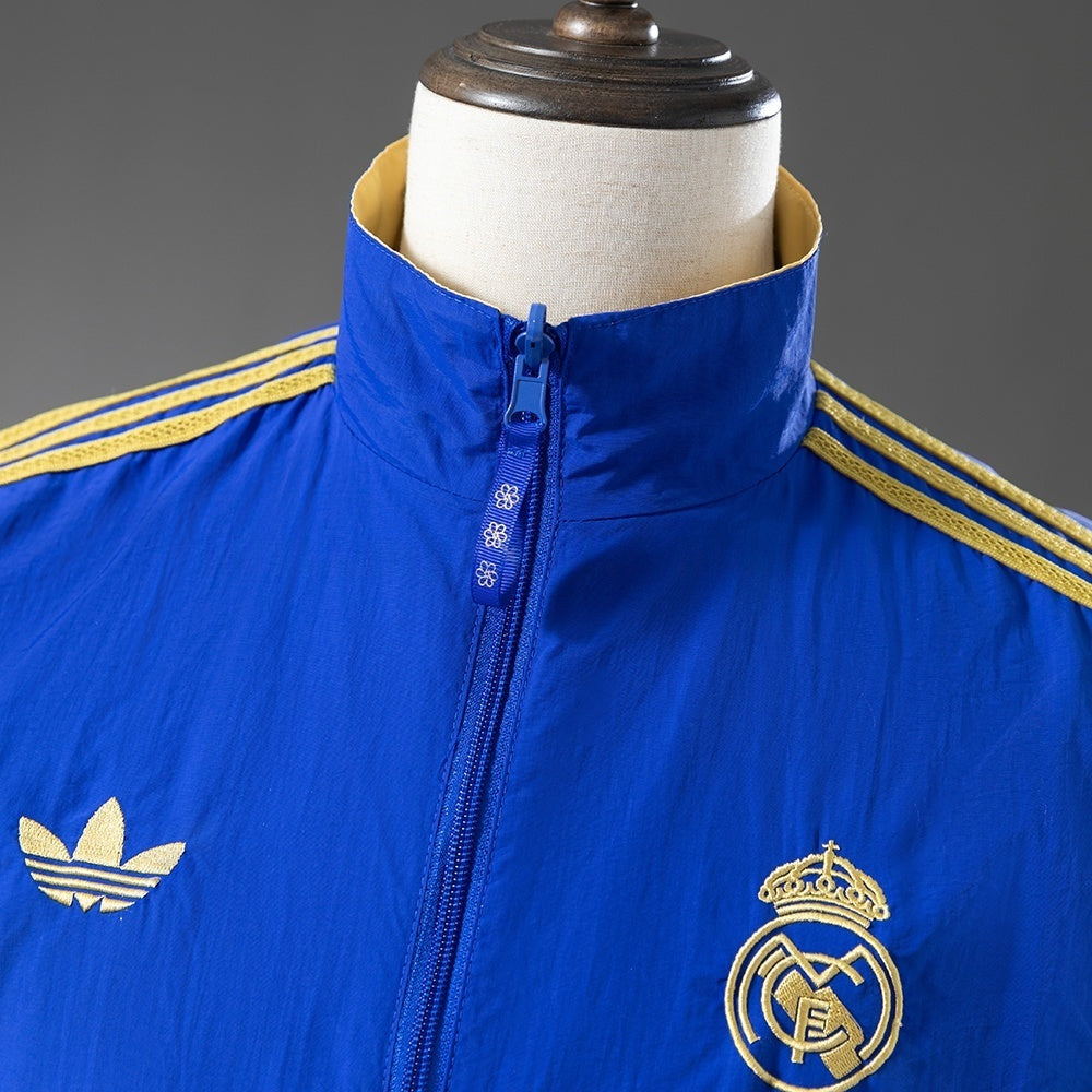 Real Madrid Windbreaker 2025/26 Reversible Football Soccer product image 12