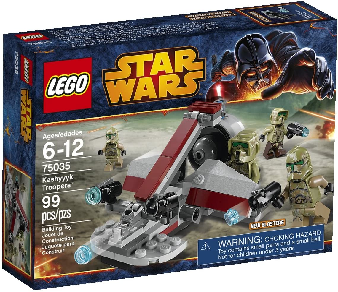 75035 Kashkyyyk Troopers (Retired) (New Sealed) product image 1, provided for visual reference and product detail review
