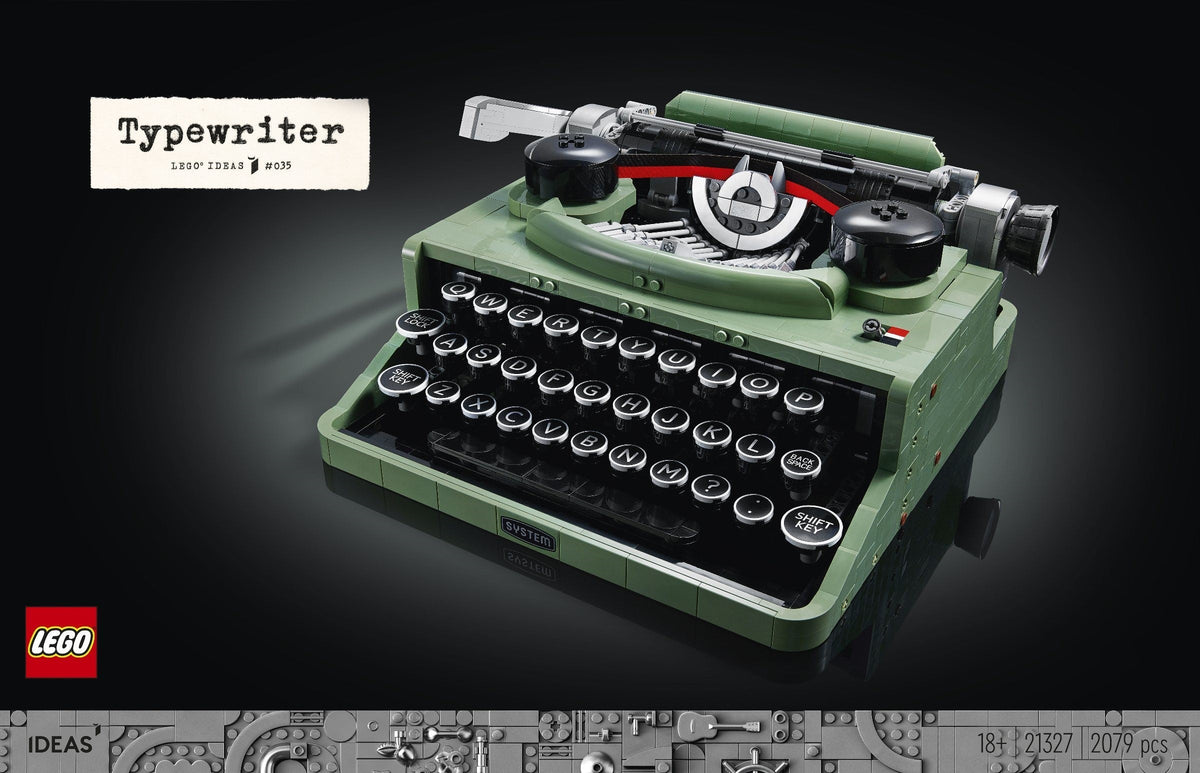 21327 LEGO Ideas: Ideas Typewriter product image 3, provided for visual reference and product detail review