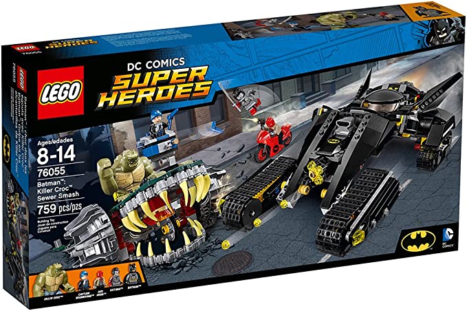 76055 Batman: Killer Croc Sewer Smash (Retired) (Certified Complete) product image 1, provided for visual reference and