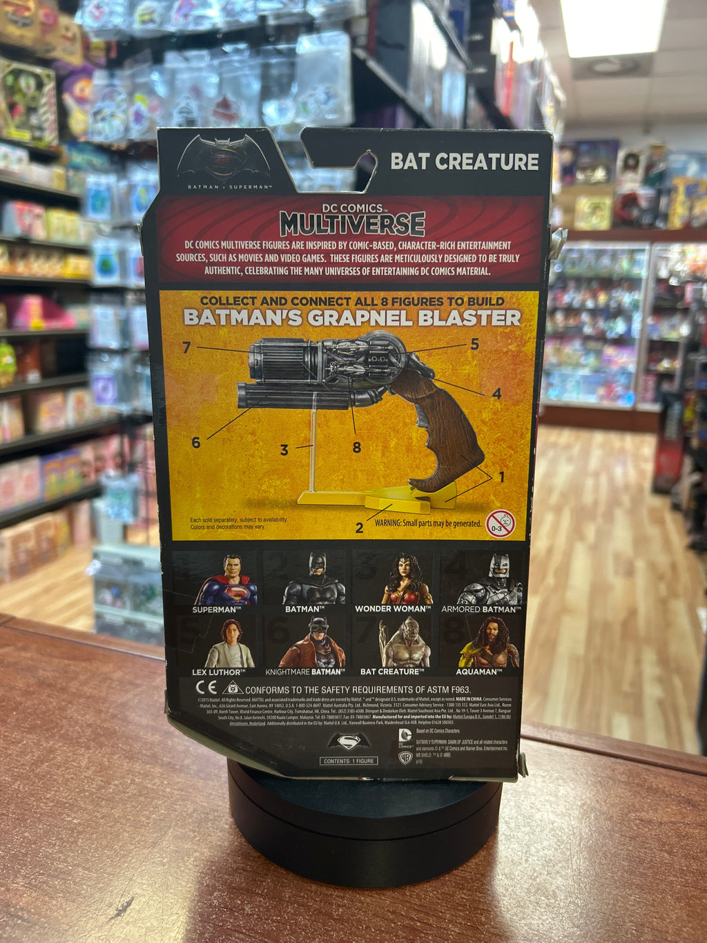 Bat Creature -BAF Grapnel Blaster Replice- (DC Multiverse, Mattel) **SEALED** product image 4, provided for visual reference
