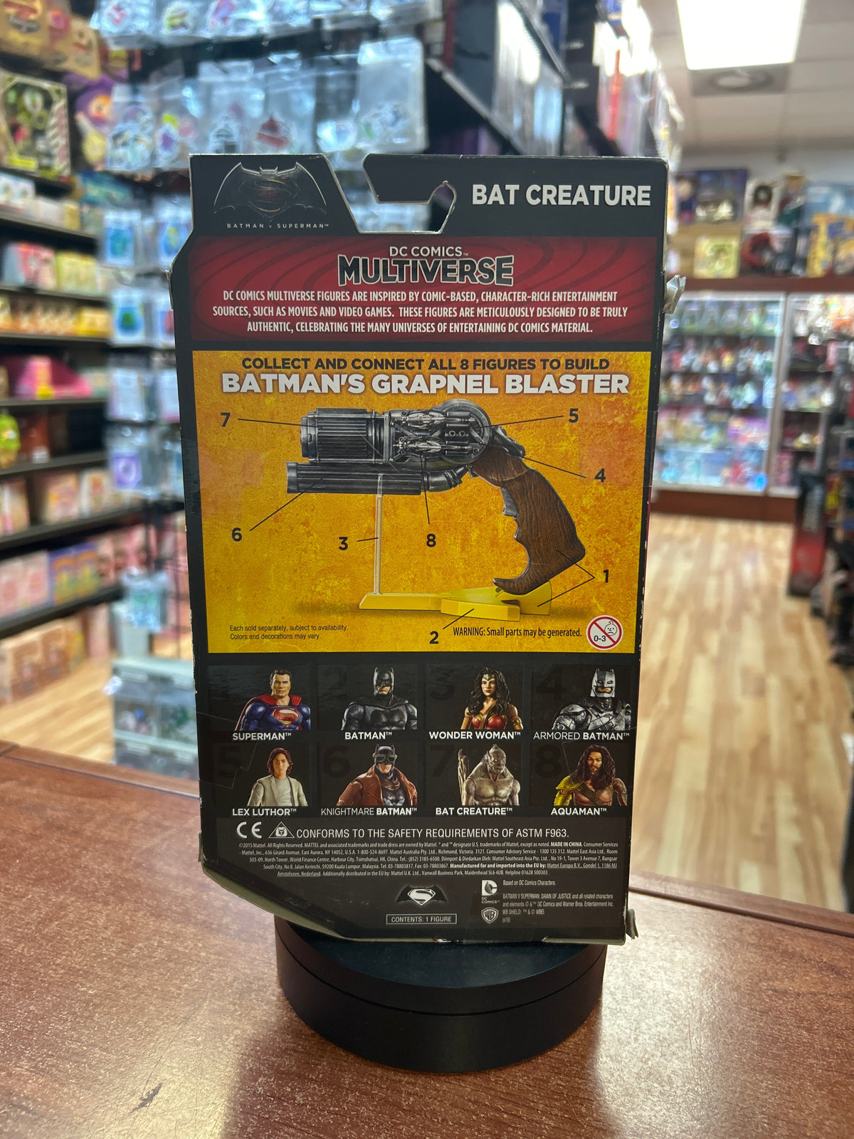 Bat Creature -BAF Grapnel Blaster Replice- (DC Multiverse, Mattel) **SEALED** product image 4, provided for visual reference