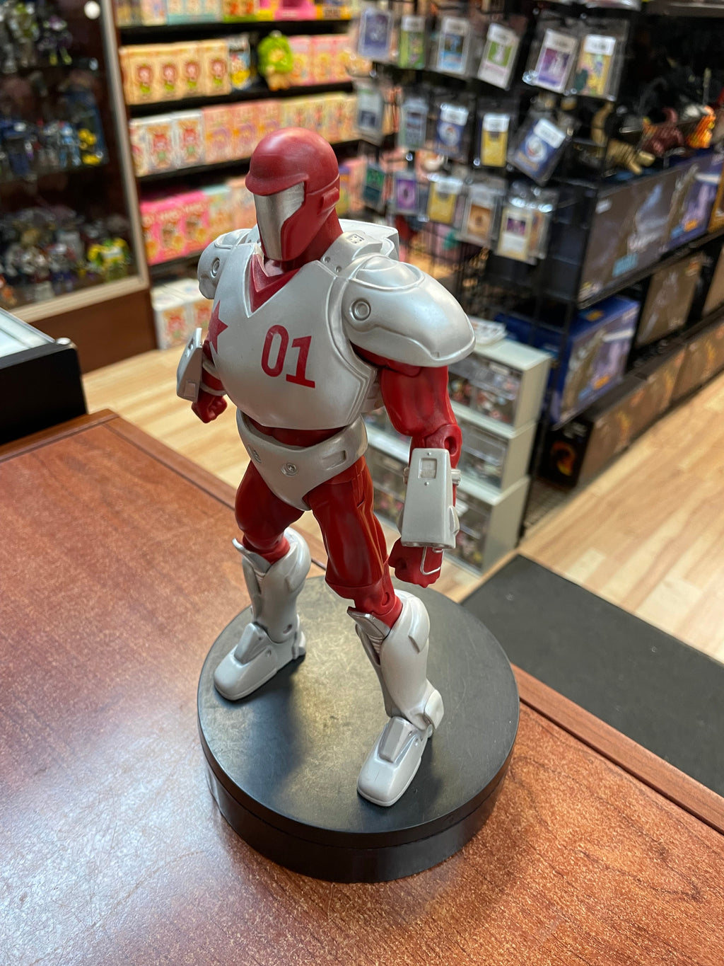 Rocket Red Signature Collection DCUC (DC Universe Classics, Mattel) COMPLETE product image 3, provided for visual reference