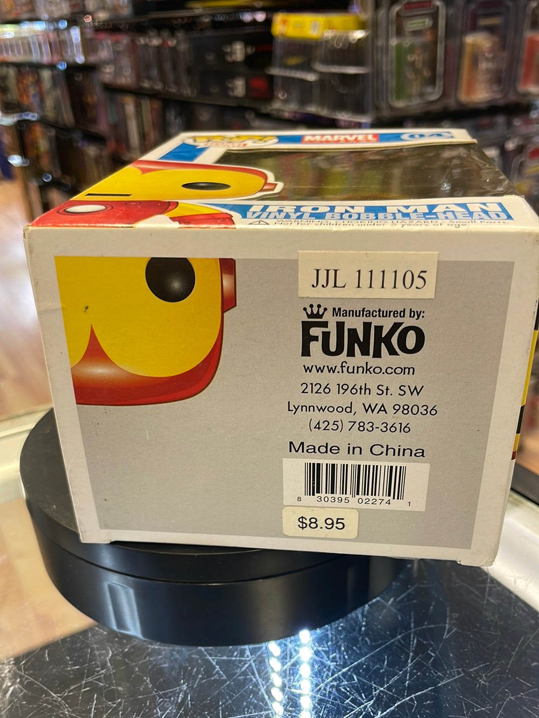 Iron Man 04 Large Font (Funko Pop! Marvel Universe) product image 10, provided for visual reference and product detail review