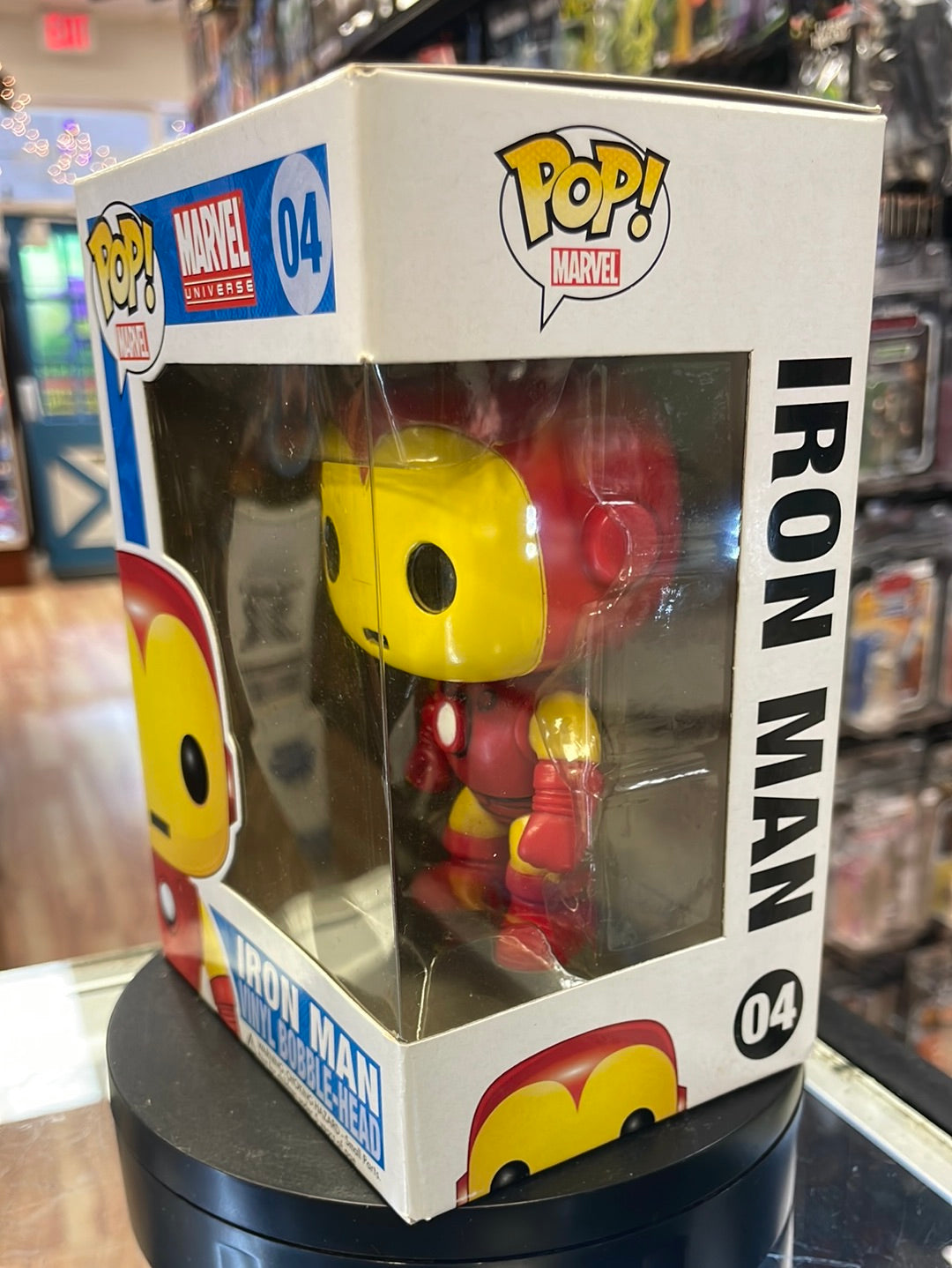 Iron Man 04 Large Font (Funko Pop! Marvel Universe) product image 2, provided for visual reference and product detail review