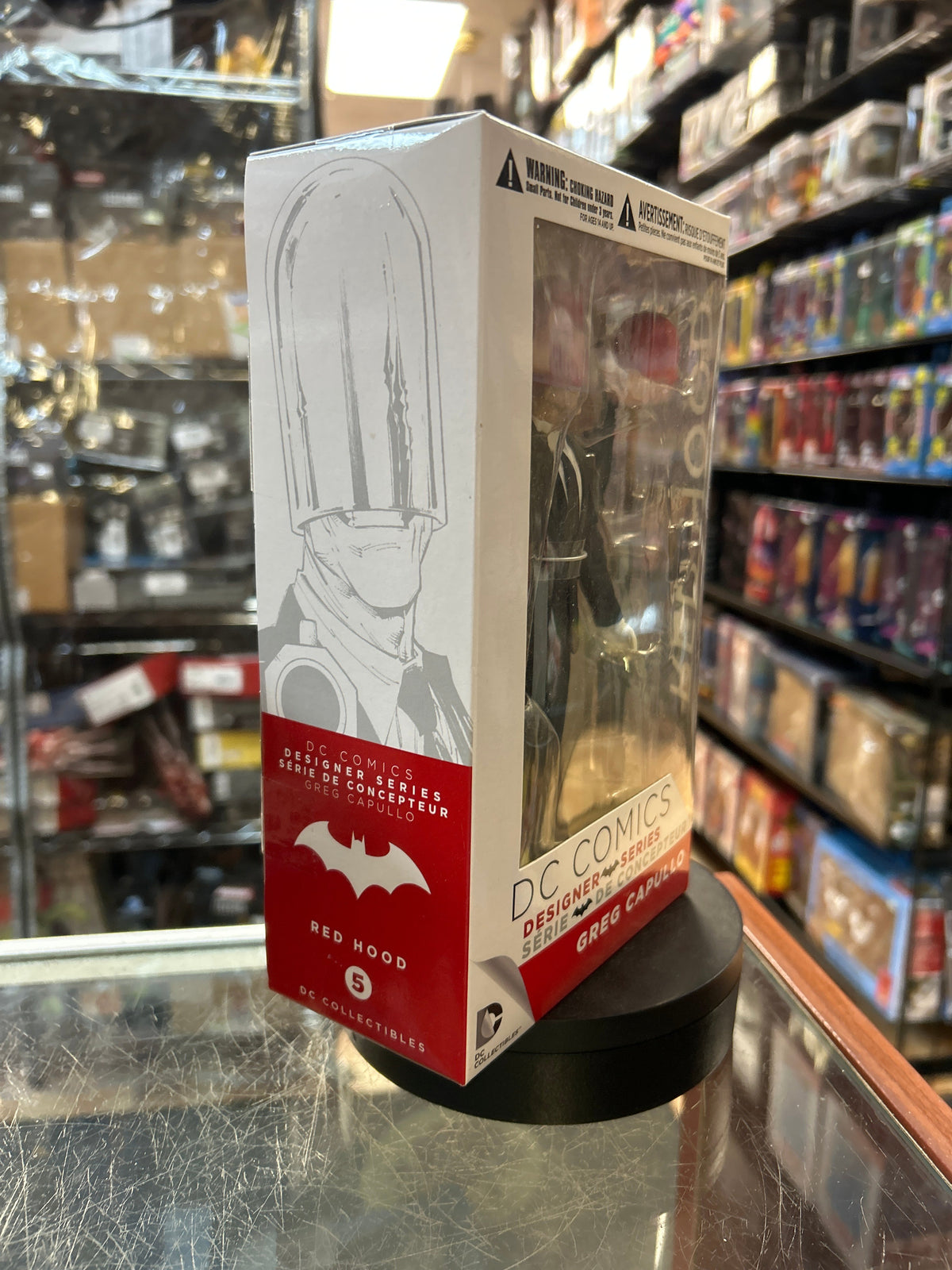 Red Hood -Greg Capullo- (DC Direct, Designer Series) **SEALED** product image 2, provided for visual reference and product