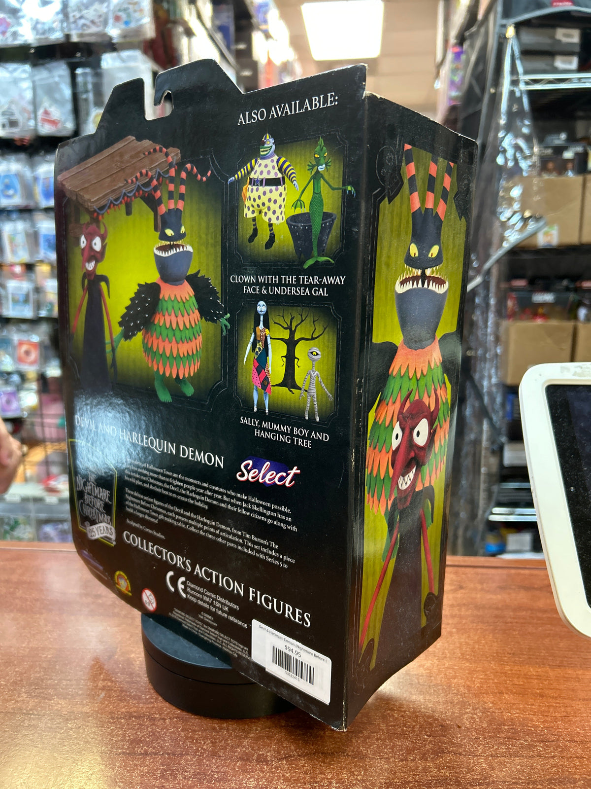 Devil & Harlequin Demon (Nightmare Before Christmas, DST) **SEALED** product image 3, provided for visual reference and