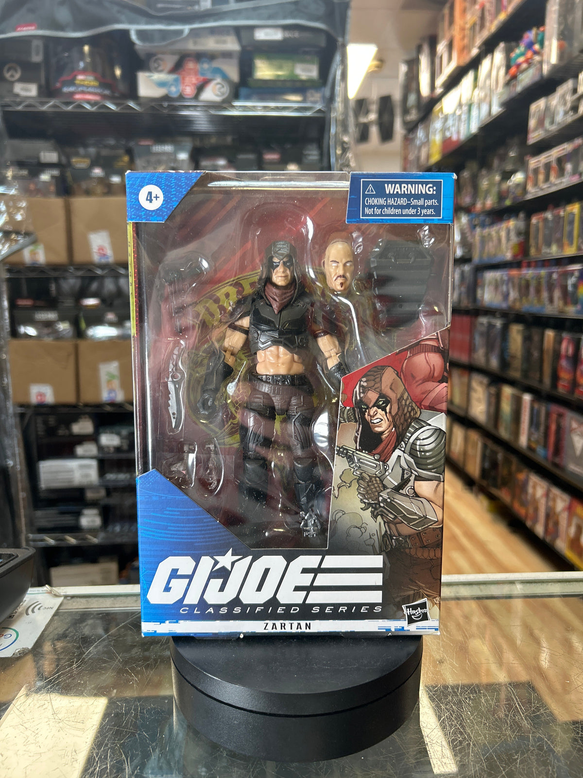 Zartan (GI Joe Classified, Hasbro) **SEALED** product image 1, provided for visual reference and product detail review