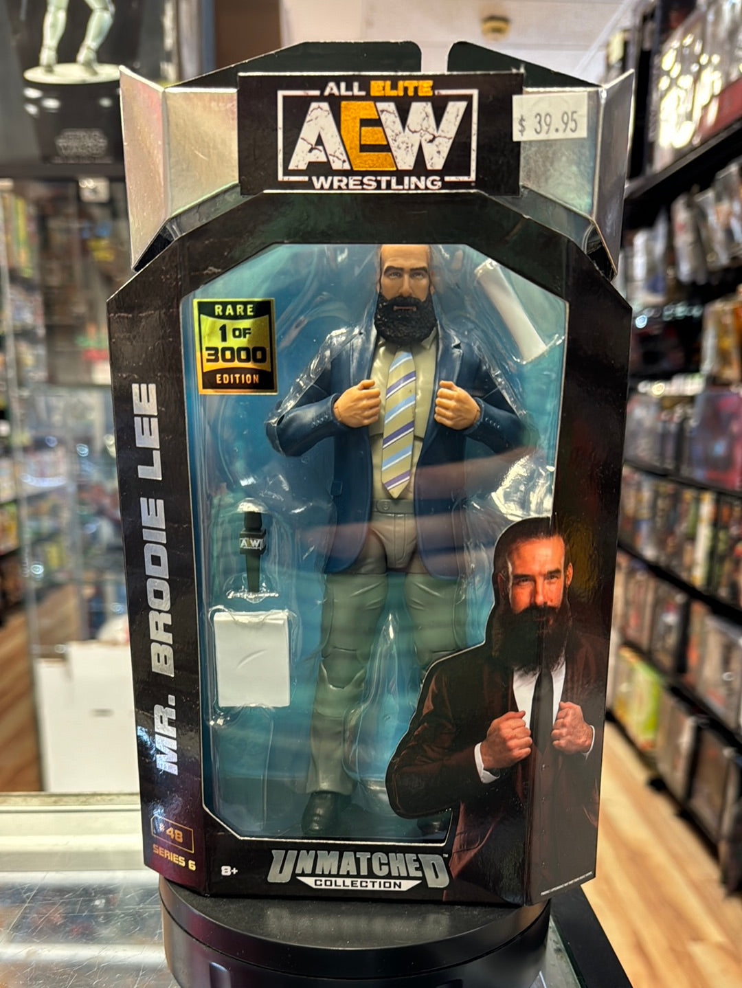 Mr Brodie Lee Chase 1 of 3,000 (Jazware Unmatched, AEW All Elite Wrestling) product image 1, provided for visual reference