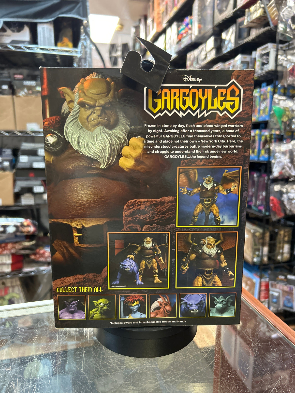 Hudson Ultimate (Disney Gargoyles, Neca) **SEALED** product image 4, provided for visual reference and product detail review