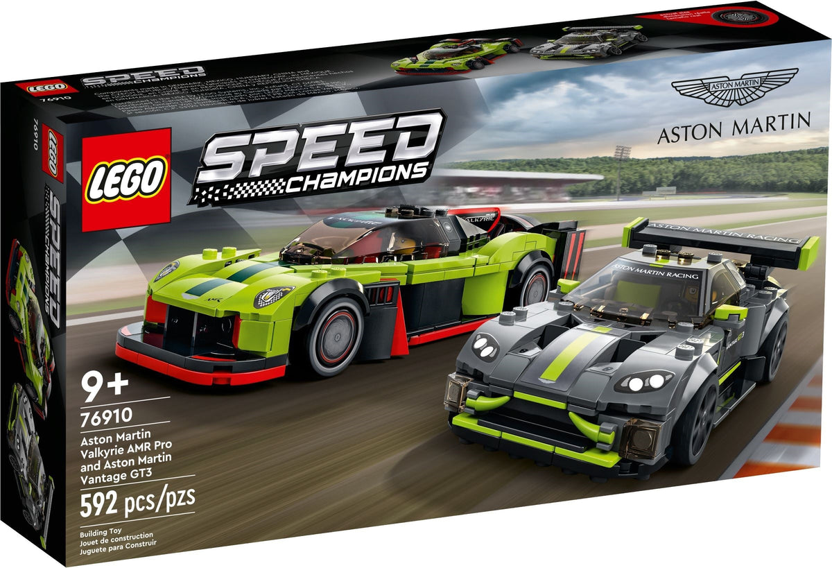 76910 Aston Martin Valkyrie AMR Pro and Aston Martin Vantage GT3 (Retired) (New Sealed) product image 3, provided for visual