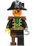 PI055 Captain Red Beard - Brown Epaulettes, Pirate Hat with Skull and Crossbones product image 1, provided for visual