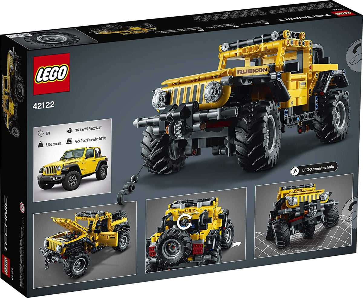 42122 Jeep Wrangler (Retired) (New Sealed) product image 2, provided for visual reference and product detail review