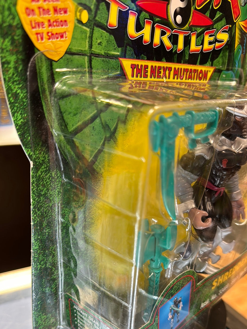 Shredder Next Mutation (Vintage TMNT NInja Turtles, Playmates) Sealed product image 10, provided for visual reference and