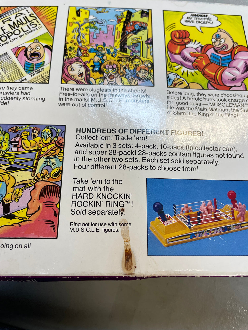 Mighty Maulers Set 3 #2649 (Vintage Muscle Men, Mattel) COMPLETE product image 17, provided for visual reference and product